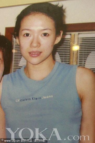 章子怡成长私房照曝光