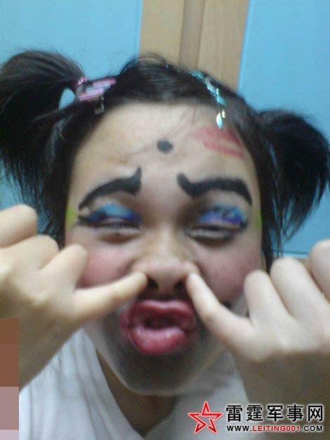 吓死人的全球丑女大集锦