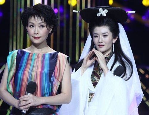 谢娜扮王菲图片
