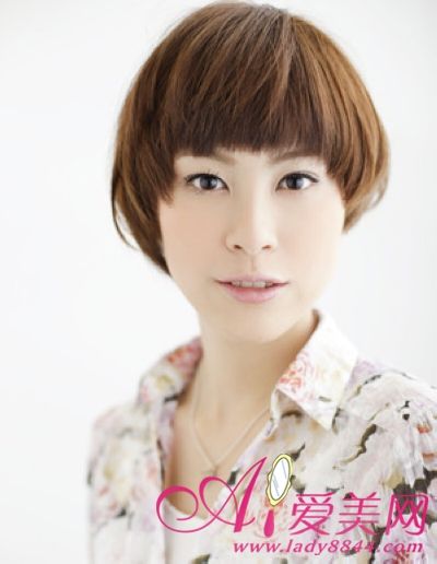 <em>鹅蛋脸适合什么短发</em> 最in个性蘑菇头-财经频道