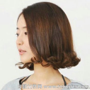 潮女最爱减龄短发烫发发型-读书频道