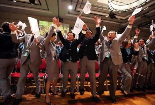 日本东京申奥成功 网友:不用再熬夜看比赛了