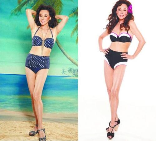 韩国48岁大妈秀<em>健身 马甲线</em> 各国不老仙妈大比