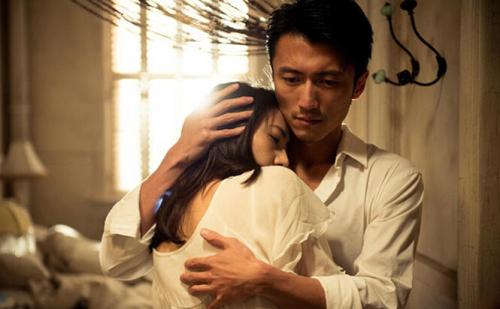 谢霆锋高圆圆激情热吻 帅男靓女完美演绎[图]