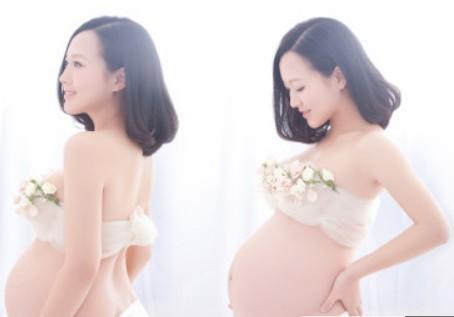 盘点女星怀孕大肚照图片