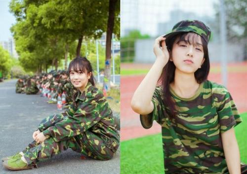 浙江<em>高校</em>军训<em>女神</em>令人心醉 素颜才是硬道理(组