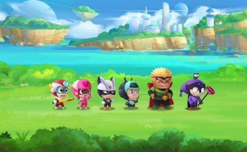 小白龙自主研发手机游戏《开心超人战记》上线