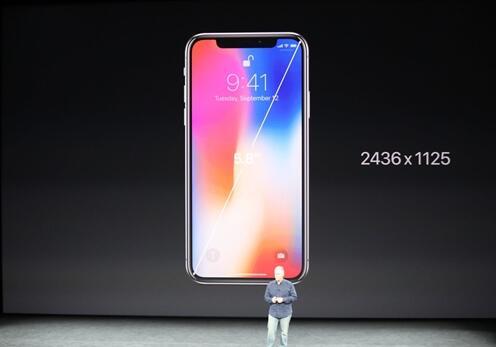 苹果iPhone X到来! 视网膜解锁HOME键消失