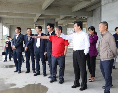 浙江省体育局局长孙光明调研太湖龙之梦项目