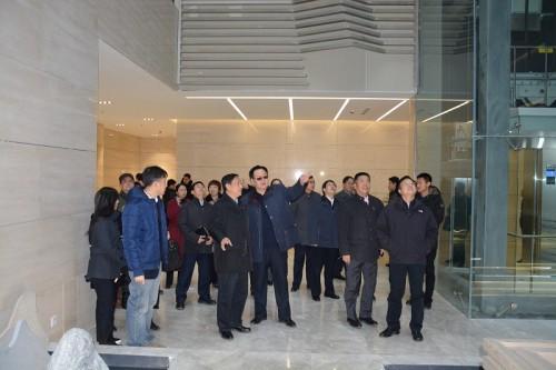 新年工作日石景山区四套班子领导调研北京保险产业园成为高精尖发展的先锋队