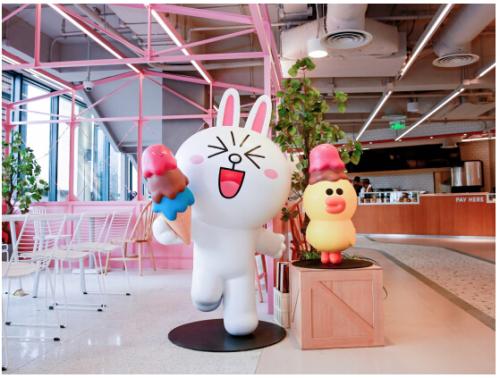 卖萌天团LINE FRIENDS在西湖边安家啦！