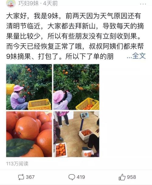 头条号“巧妇9妹”年入千万，农村自媒体想象力有多大？
