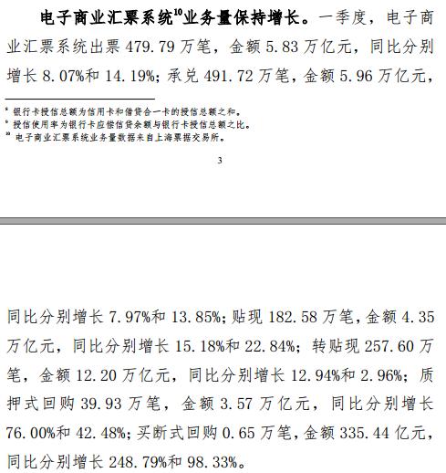 央行：一季度移动支付业务量保持增长态势