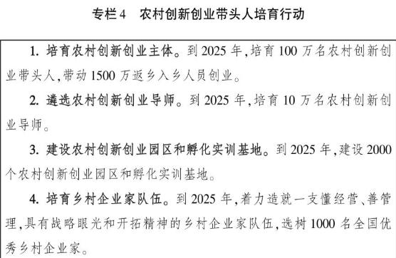 全国乡村产业发展规划：目标农产品网络销售额达1万亿元