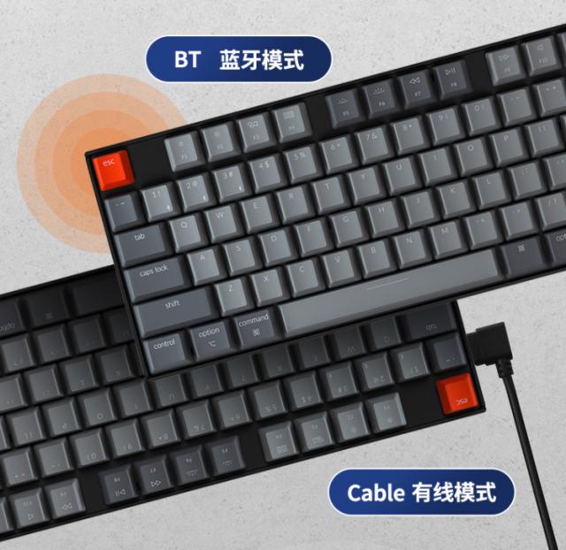 Mac电脑“好搭档”，京东京造全新K8蓝牙机械键盘问世