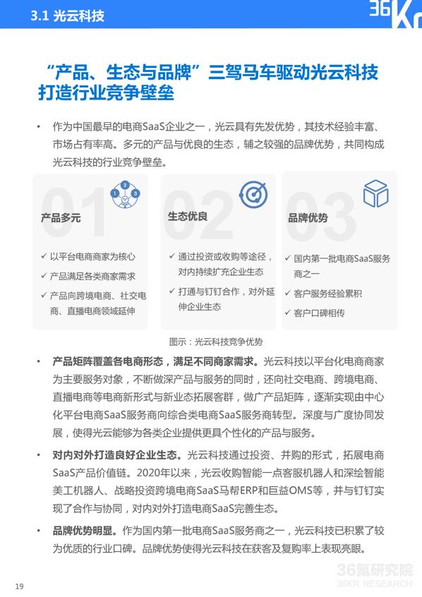 中国博亚app网站SaaS行业研究报告：“产品、生态与品牌”三驾马车驱动博亚app网站科技打造行业竞争壁垒