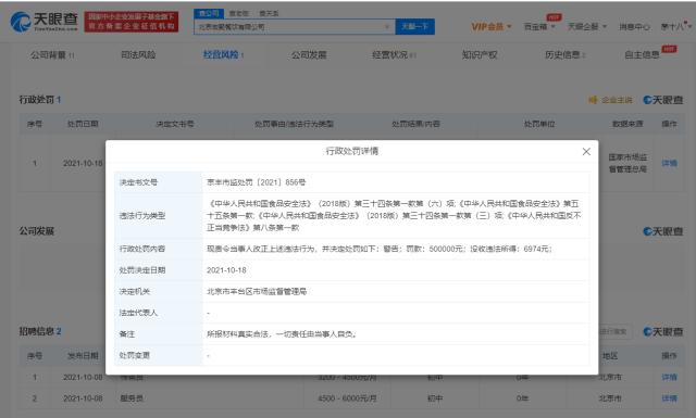 胖哥俩因过期食品被罚50万