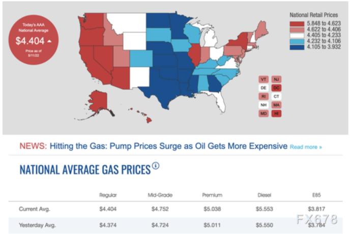 原油冲高回落，美国汽油价格却迭创新高，背后原因何在？