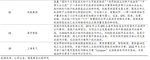 微电网利好消息密集催化！受益上市公司梳理