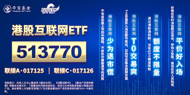 海外风险缓释，港股暴力反弹，港股互联网ETF(513770)飙涨4%，基金经理丰晨成火线点评