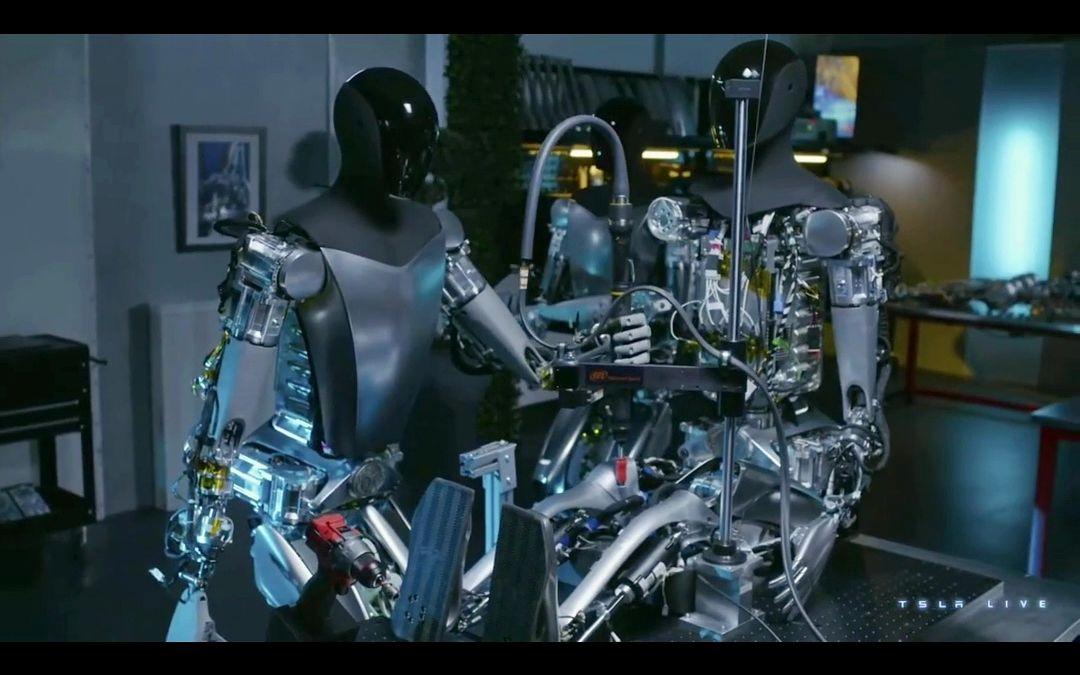  特斯拉人形机器人自己造自己？Optimus全新视频资料曝光！马斯克坦言，去年展示的根本无法正常工作