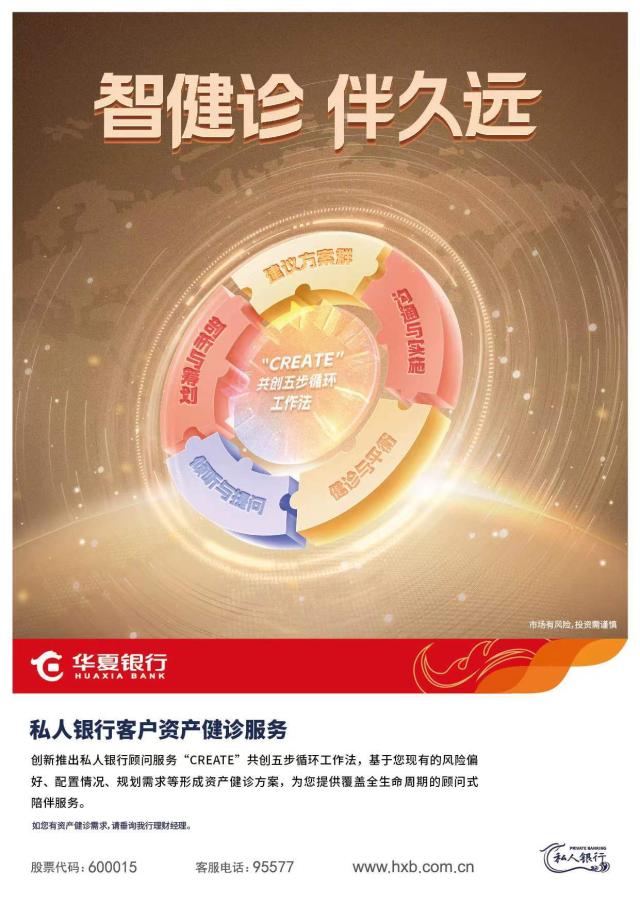 华夏银行私人银行客户资产健诊服务——智健诊 伴久远