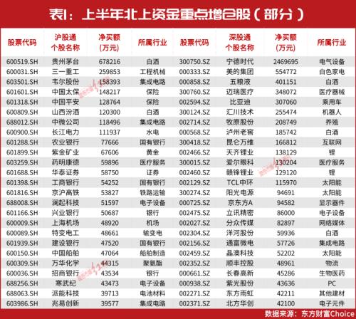  这50只股被爆买！下半年A股将迎大反转？机构：以下几大领域可以加仓了…… 