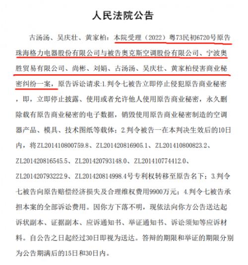  董明珠突然出手，9900万！ 