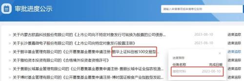  首批来了！博时、鹏华、国泰、银华上报 