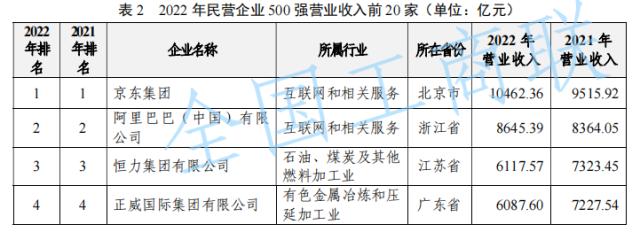 民营企业五百强稿件 分析