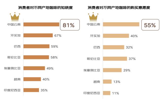 中国咖啡年消费增长超全球 三线以下城市增速显著 云南咖啡销售和用户双增长超50%(图1)