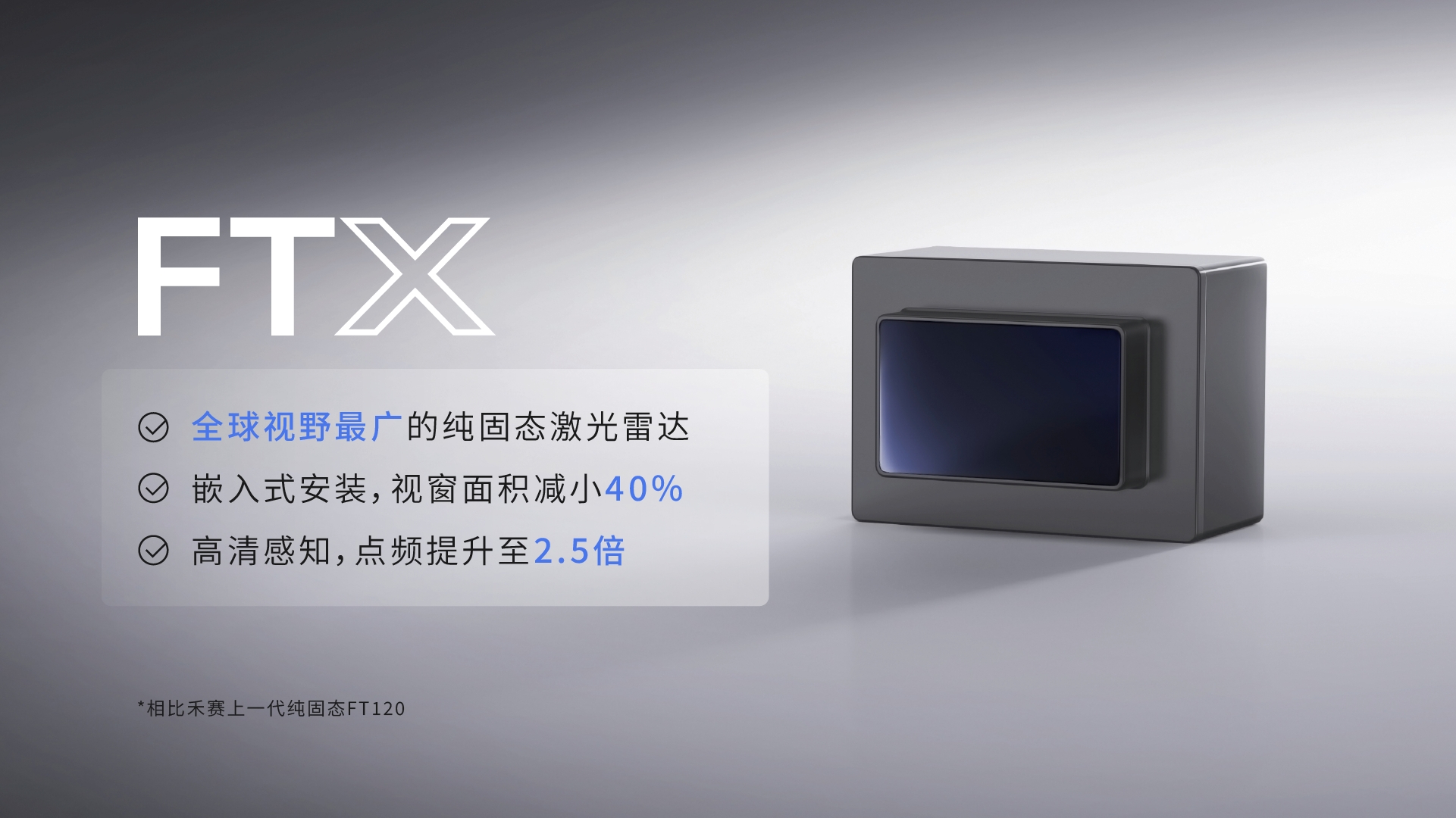 【新闻稿】全球专利布局总量第一!禾赛第四代芯片架构2025年全面量产,加速赋能机器人变革