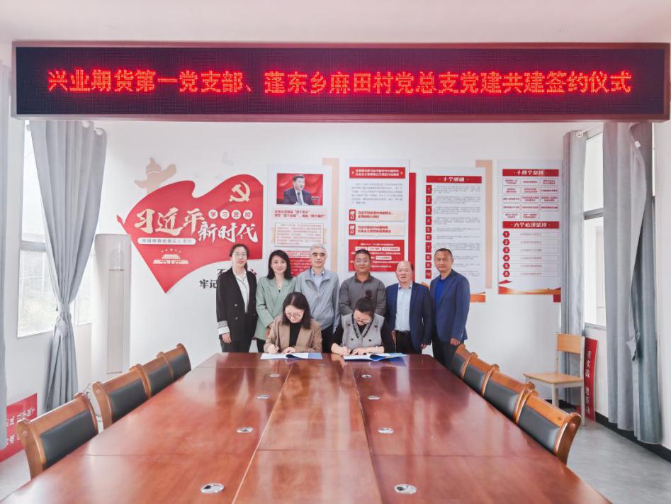 党建引领聚合力 金融赋能谱新篇——兴业期货第一党支部助力黔江乡村振兴实践案例 - 副本