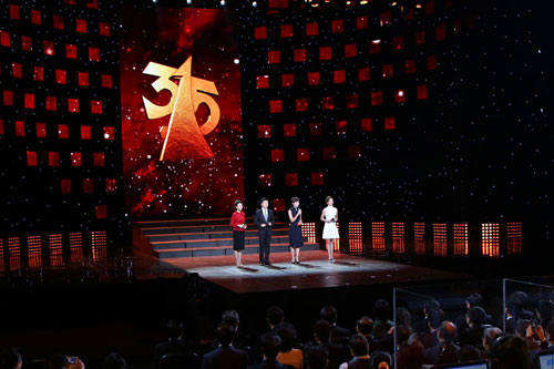 央视"3.15"晚会现场(图组)