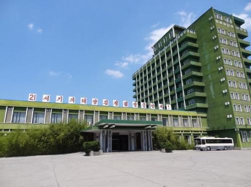 旅行团在元山市入住的酒店.