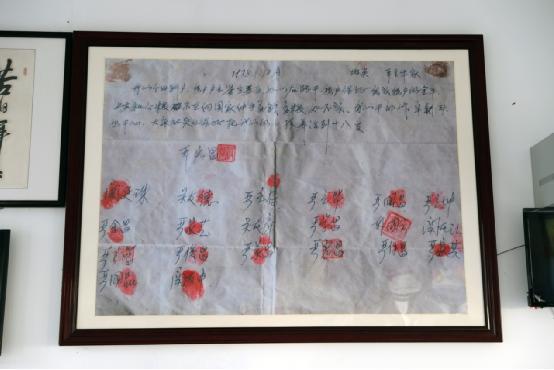 "小岗村的年轻人在今天干得都很好,无论是外出创业还是学习,他们身上