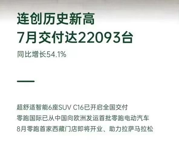 7月新势力销量出炉，扣车标的极狐暴涨329%，理想再度称王